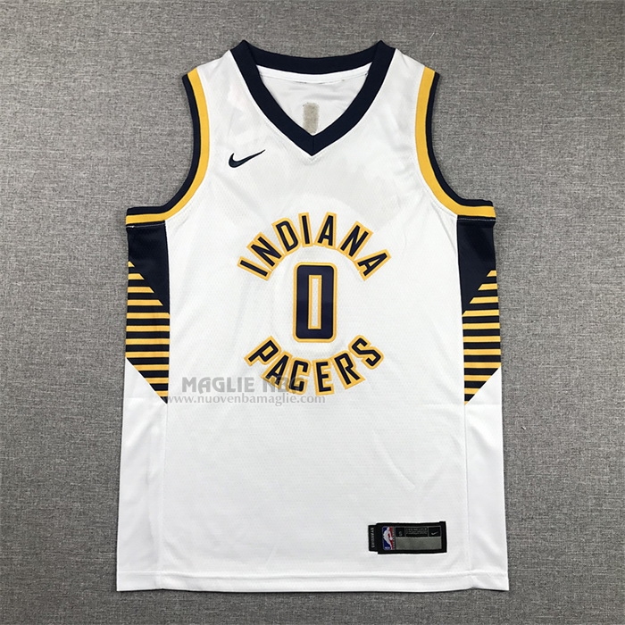 Maglia
 Tyrese Haliburton NO 0 Bambino
 Indiana Pacers Association 2022-23 Bianco
